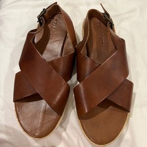 St. Agni leather sandals